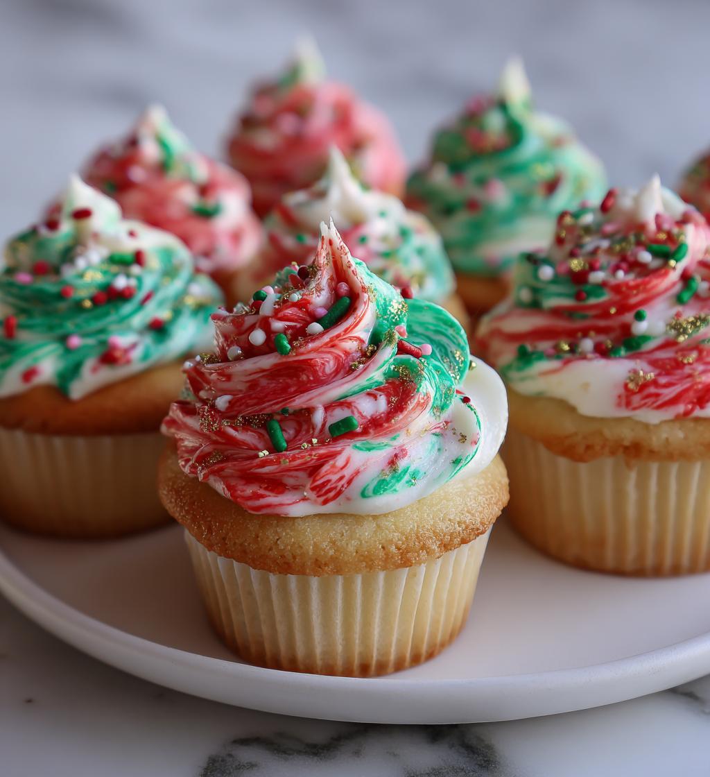 christmas cupcake designs