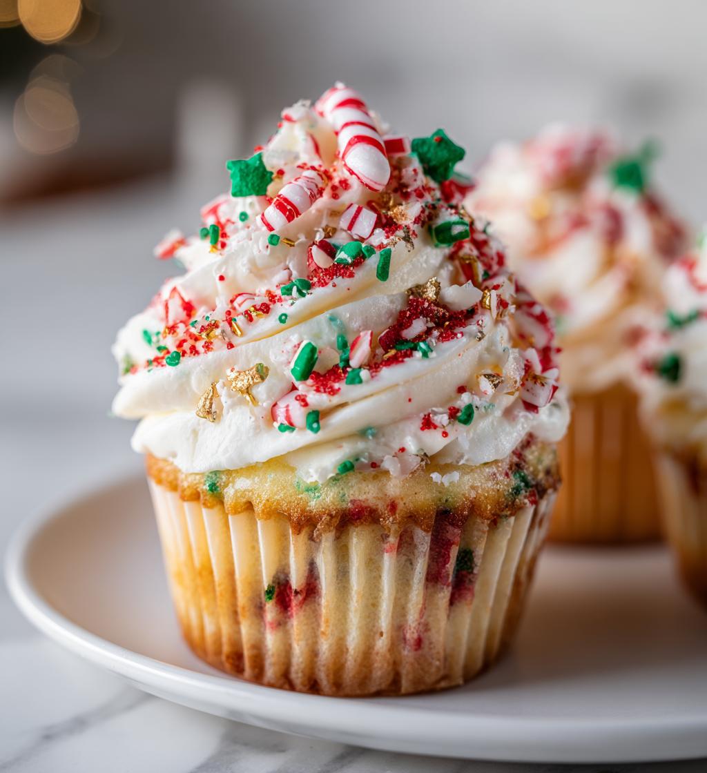 christmas cupcakes decoration