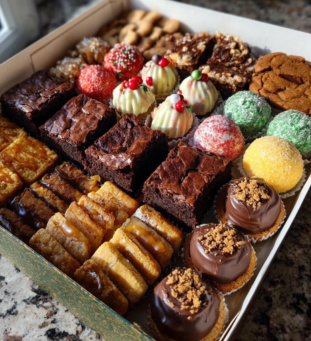 christmas dessert box ideas