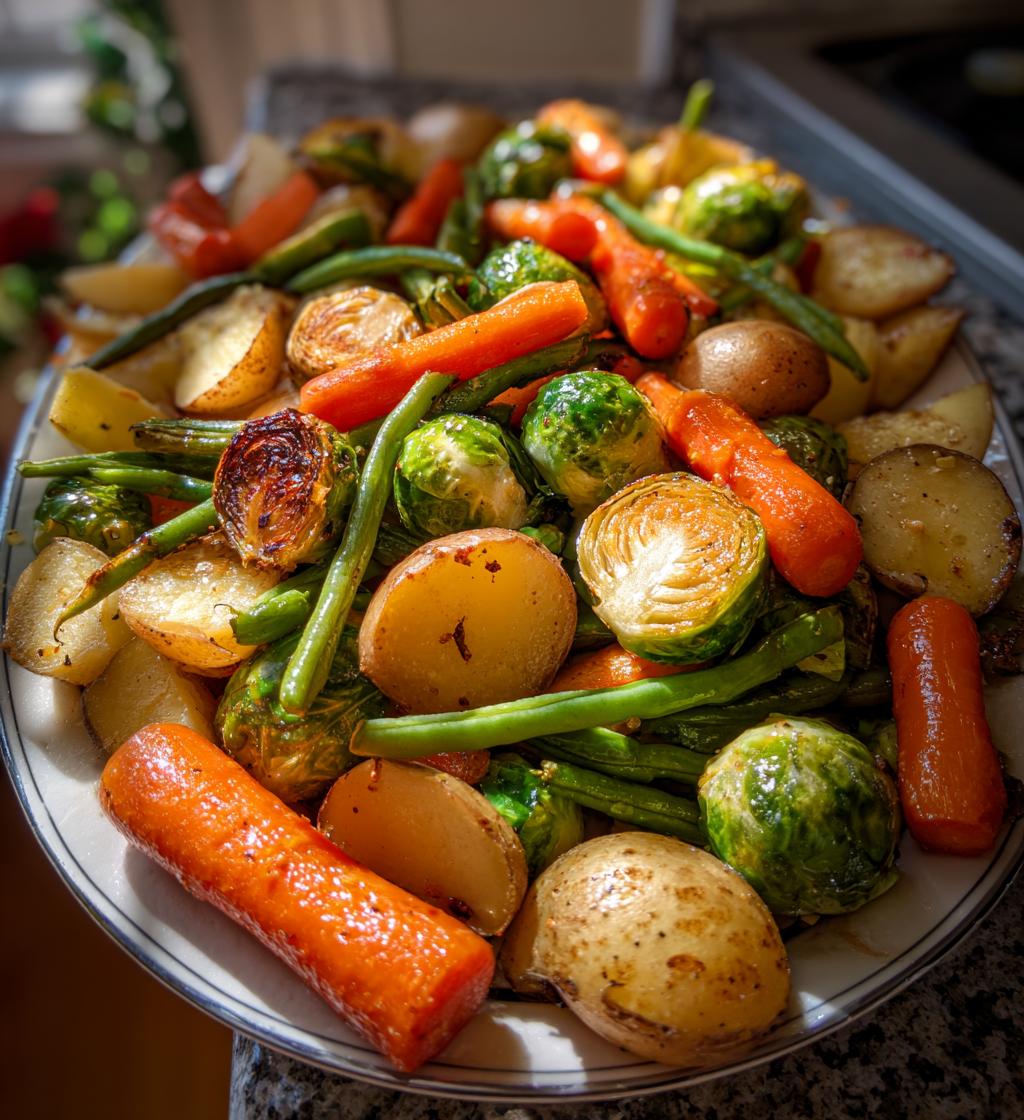 christmas dinner vegetables