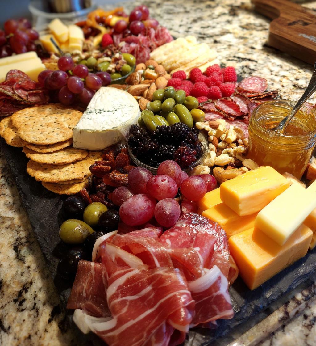 christmas food board