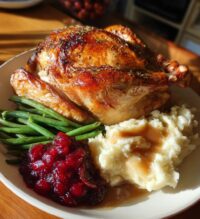 christmas food dinner