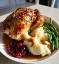 christmas food dinner