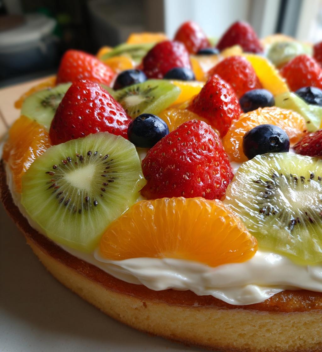 christmas fruit pizza
