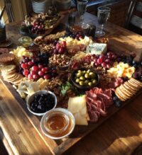 christmas graze board