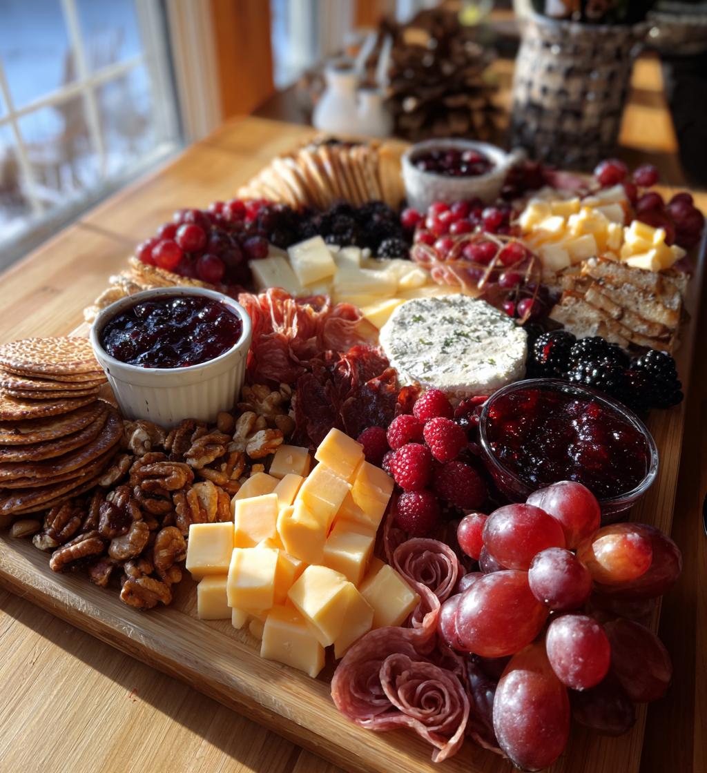christmas grazing board