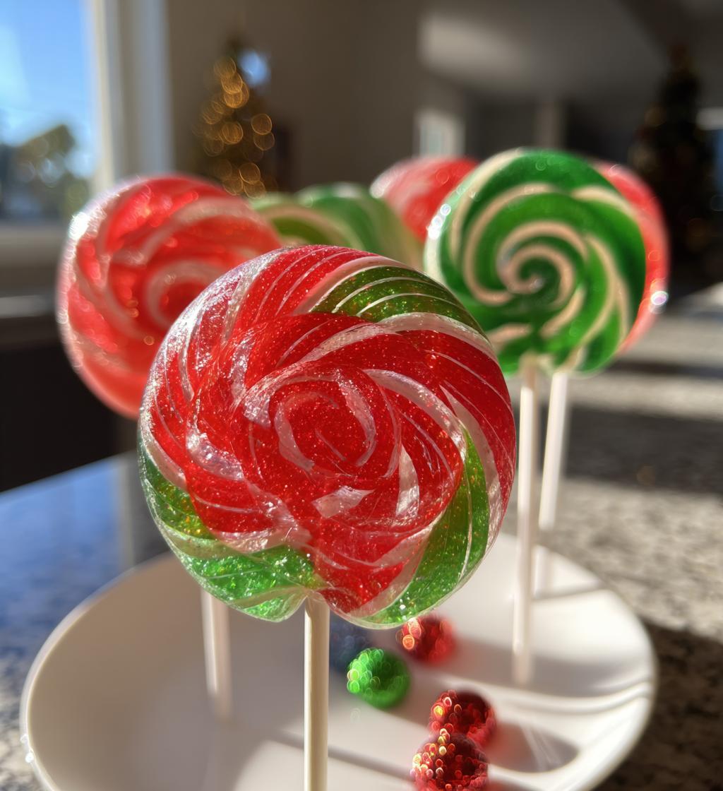 christmas lollipops