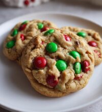 christmas m m cookies
