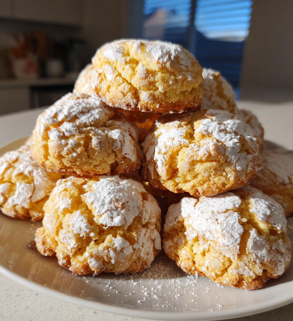 christmas ooey gooey butter cookies