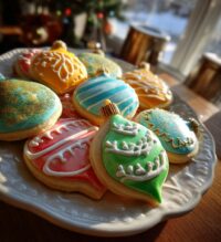 christmas ornament cookies