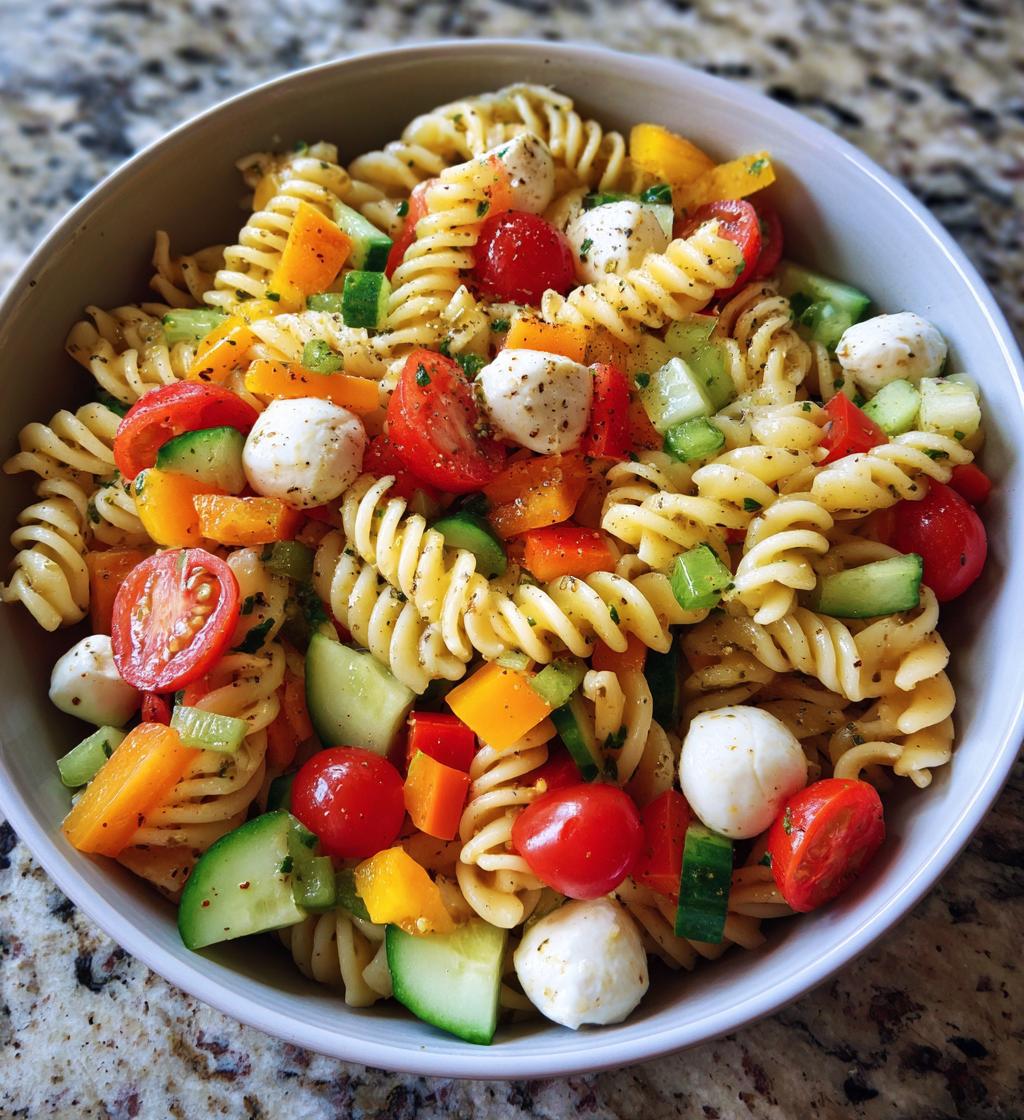 christmas pasta salad