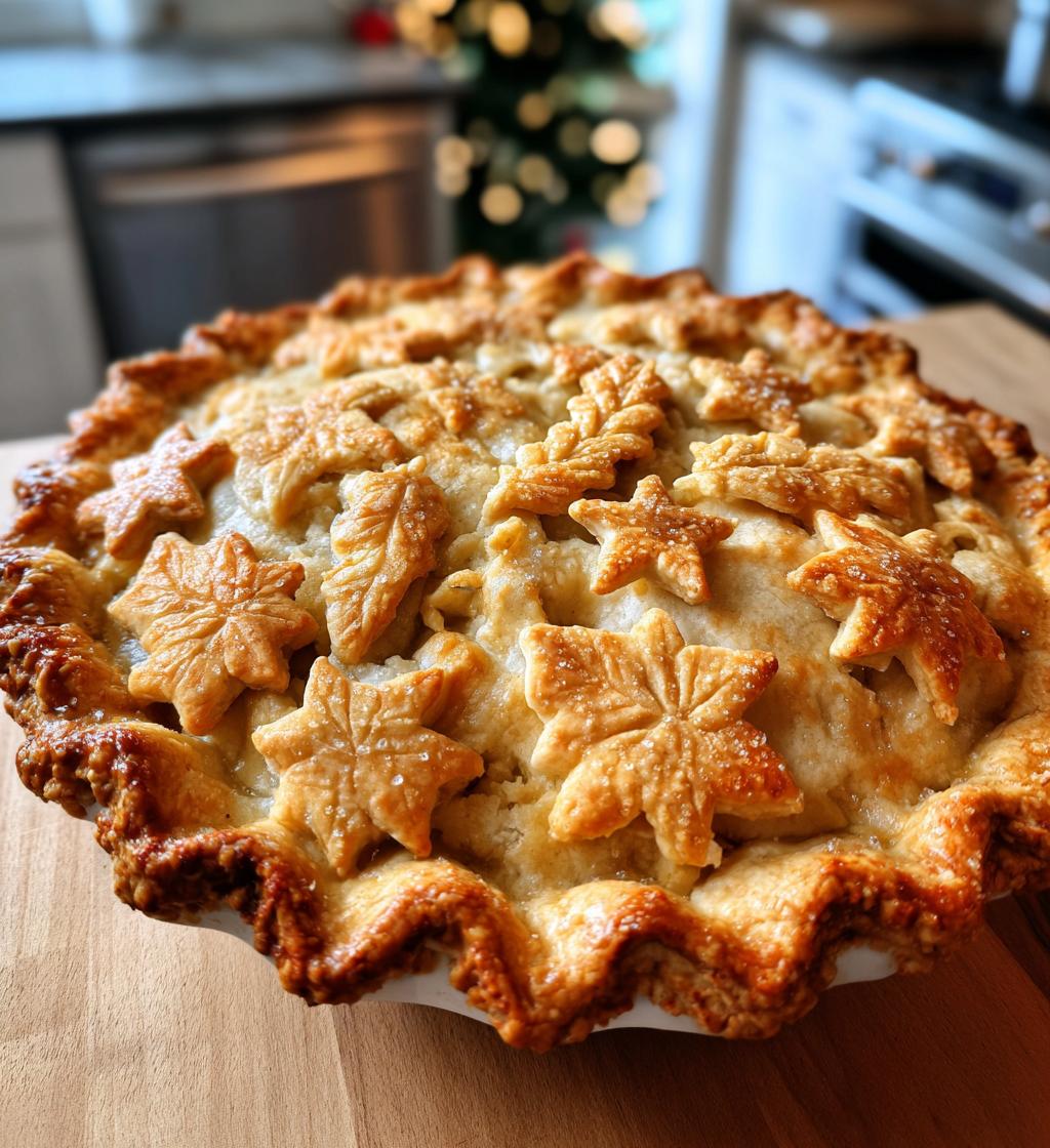 christmas pie crust designs