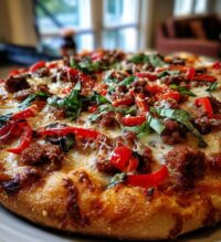 christmas pizza