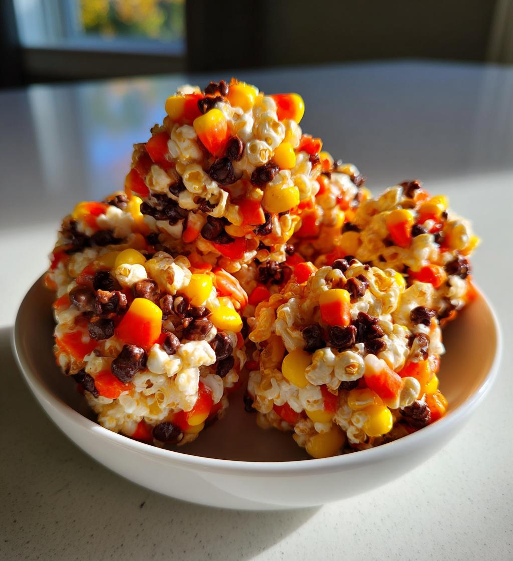 christmas popcorn balls