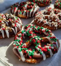 christmas pretzels