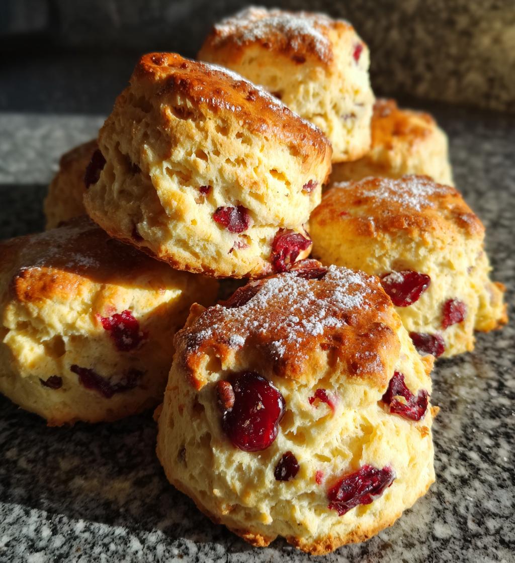 christmas scones