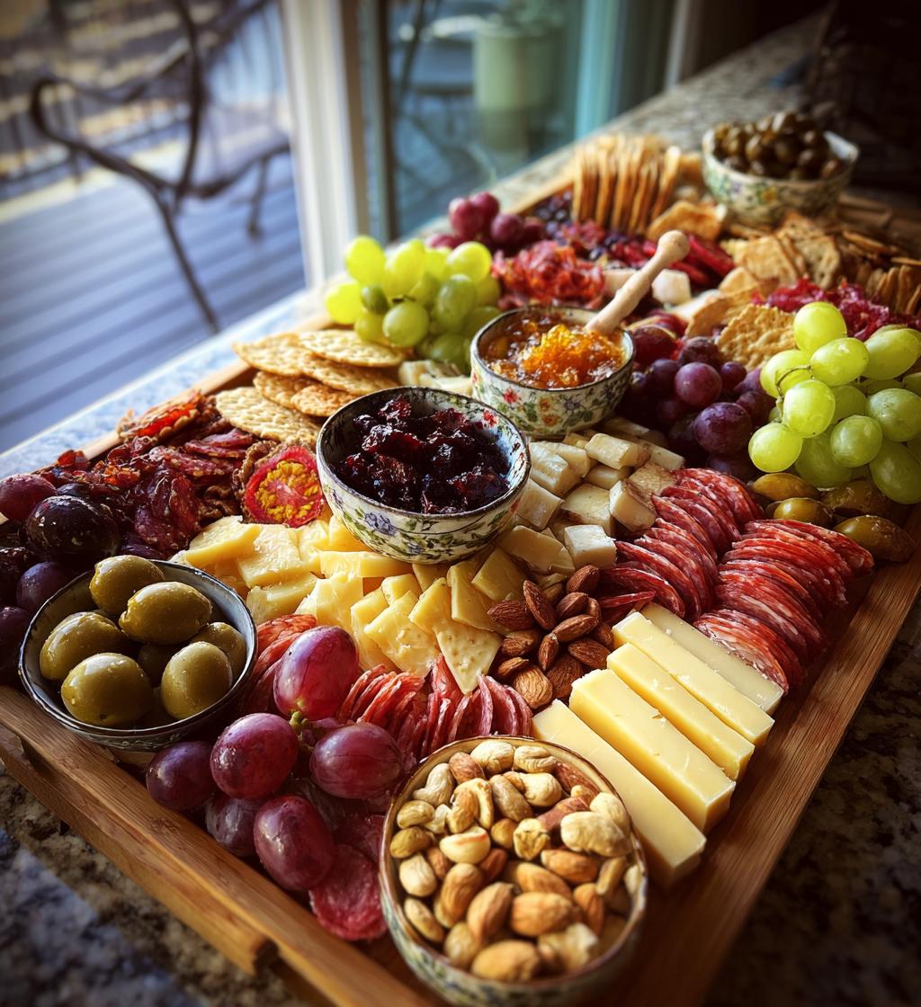 christmas snack board