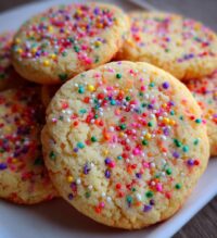 christmas sprinkle cookies