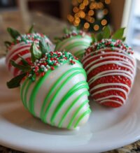 christmas strawberries