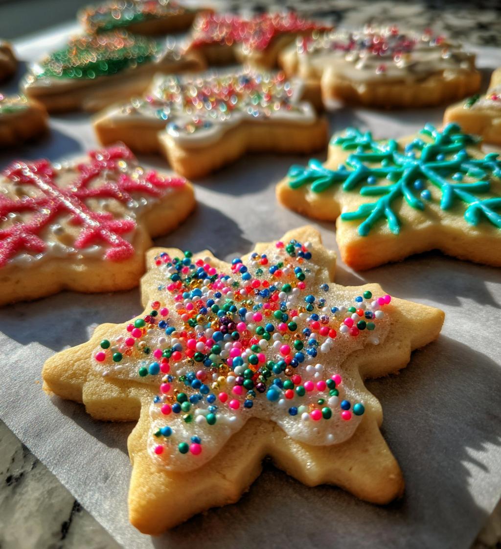 christmas sugar cookies decorated