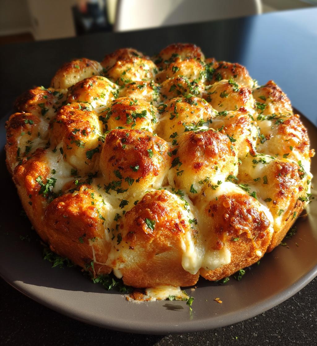 christmas tree bread pull apart