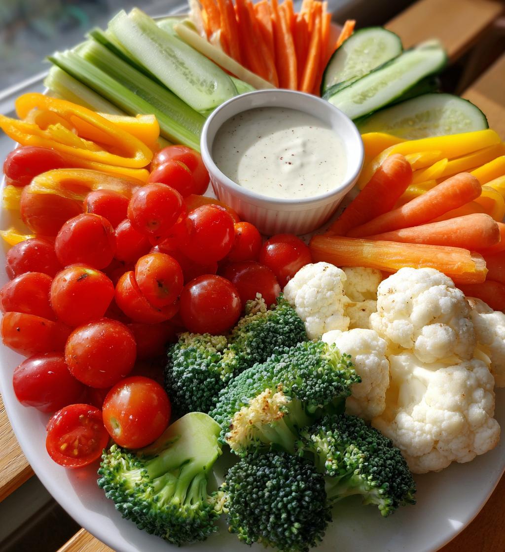 christmas veggie tray