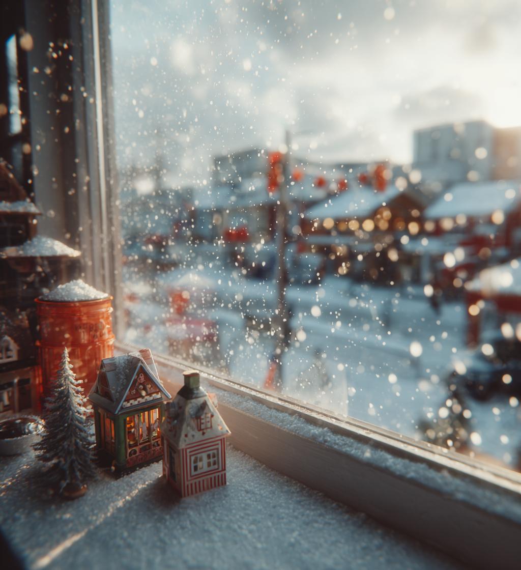 christmas wallpaper snow
