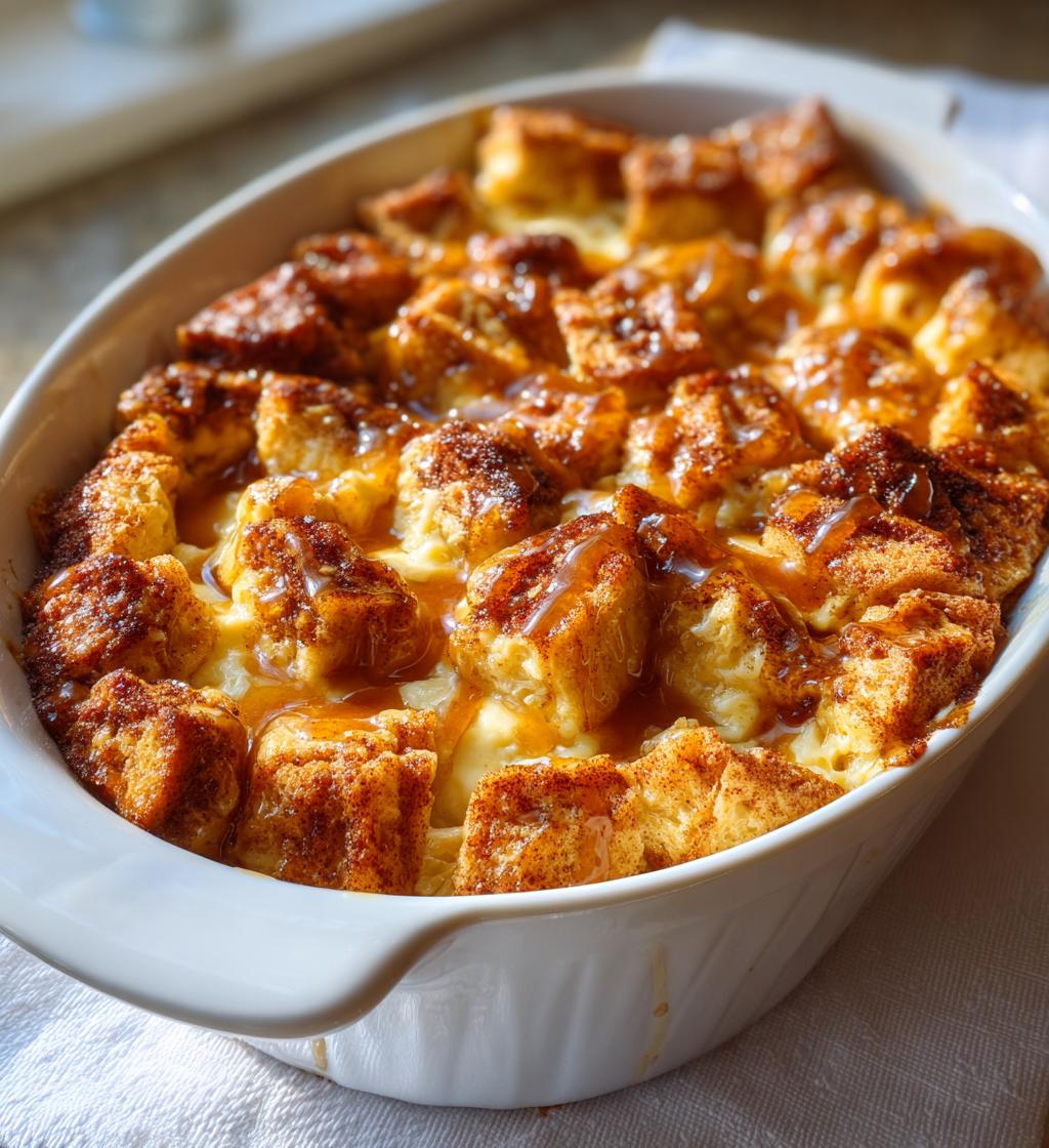 cinnamon roll casserole