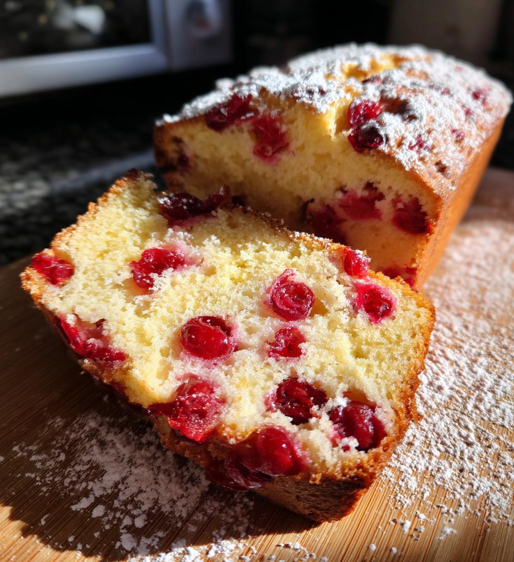 cranberry christmas cake