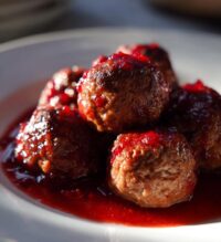 cranberry meatballs crockpot