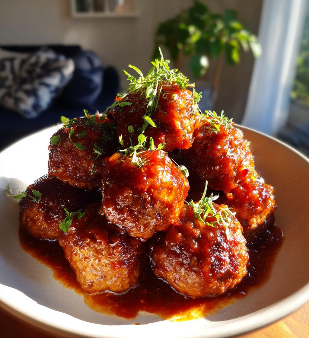cranberry meatballs