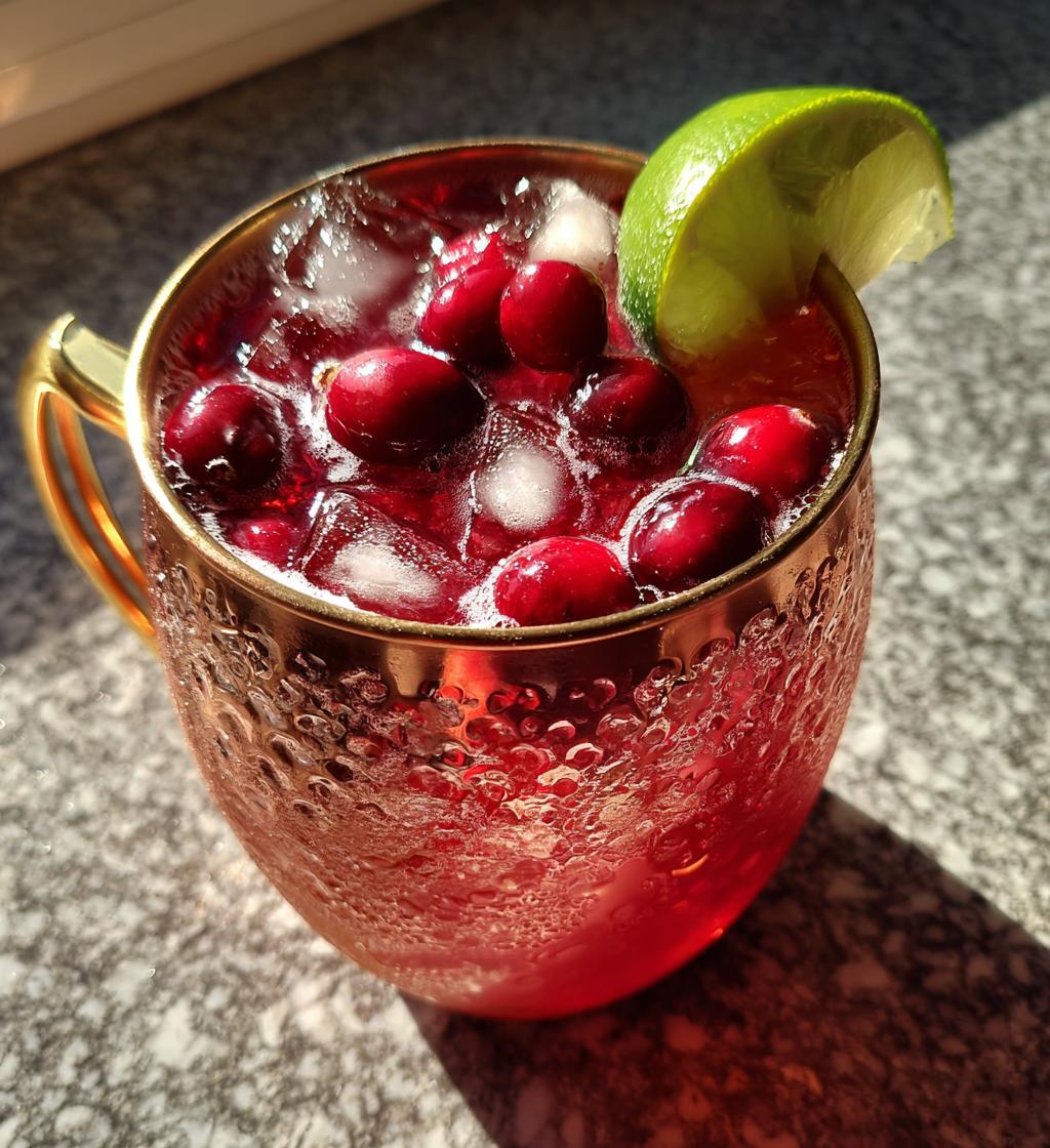 cranberry moscow mule recipe