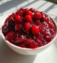 cranberry sauce