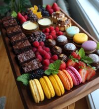 dessert platter