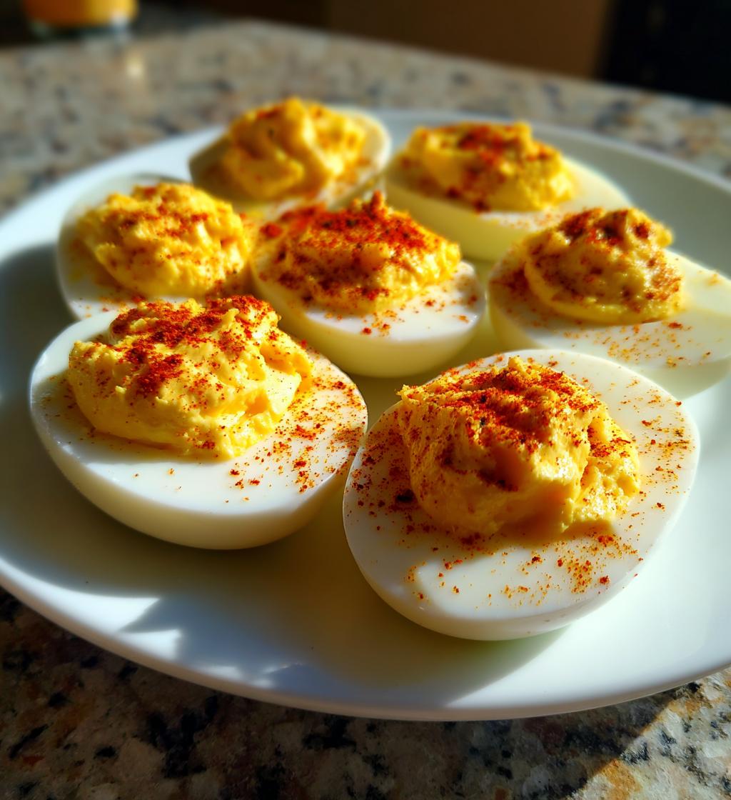deviled eggs
