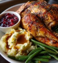 fancy christmas dinner