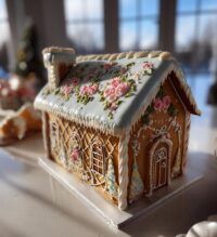 gingerbread house icing
