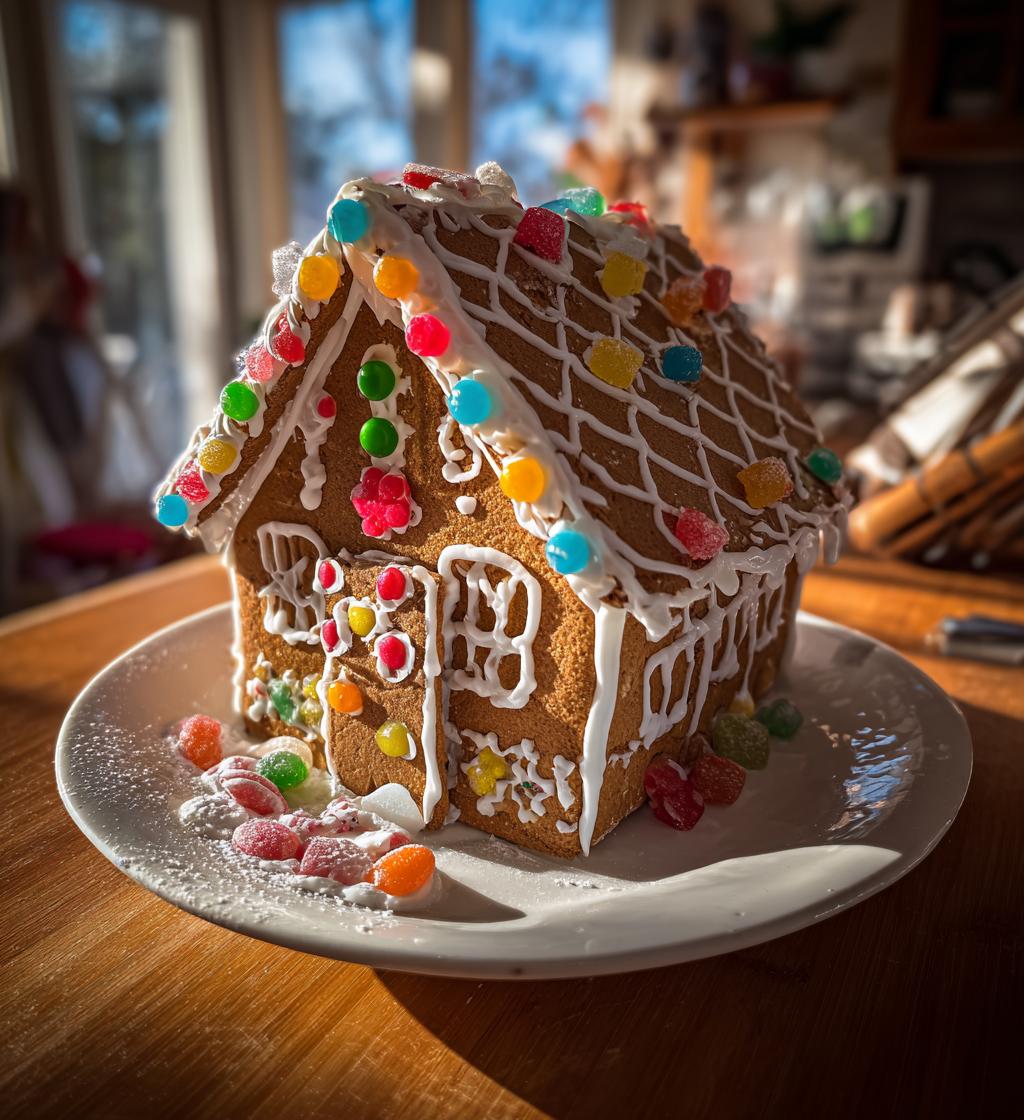 gingerbread house recipe