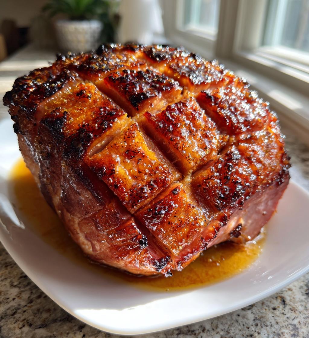 glazed ham