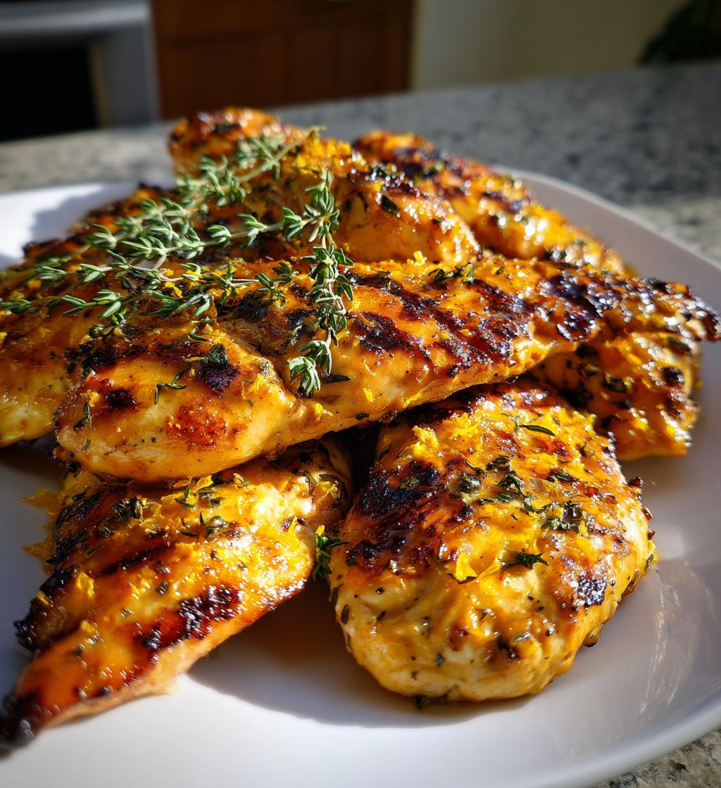 grilled citrus chicken