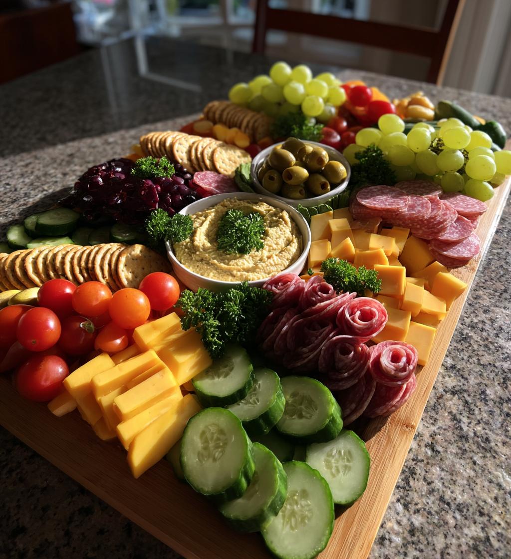 grinch charcuterie board