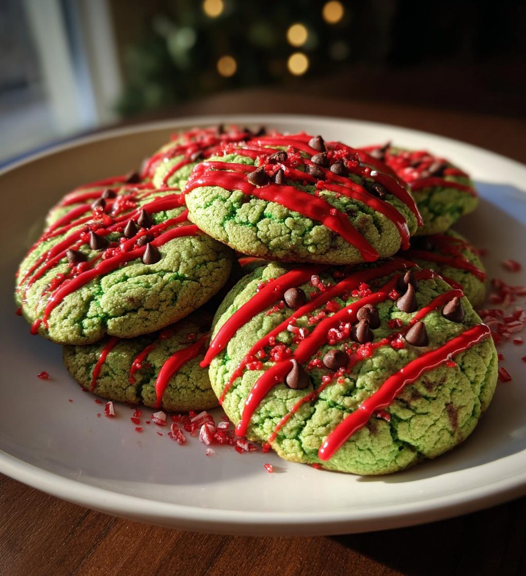 grinch christmas cookies