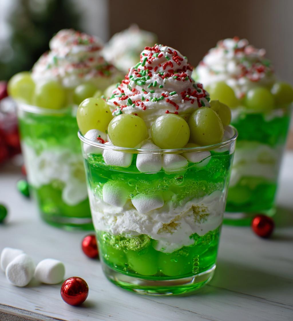 grinch christmas party food