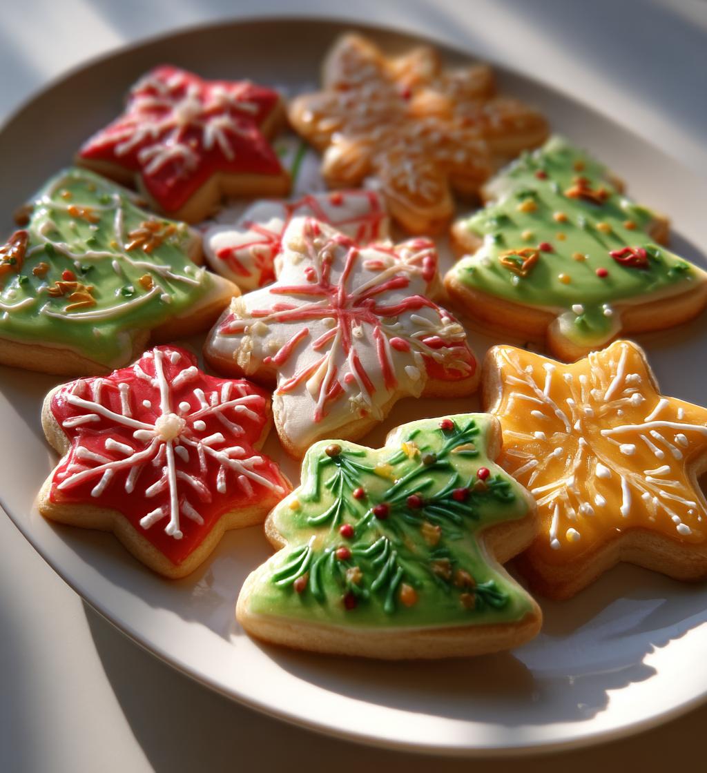 happy new year cookies decorated