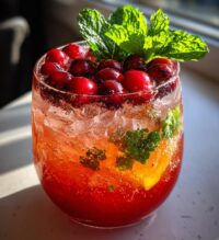 holiday mocktail