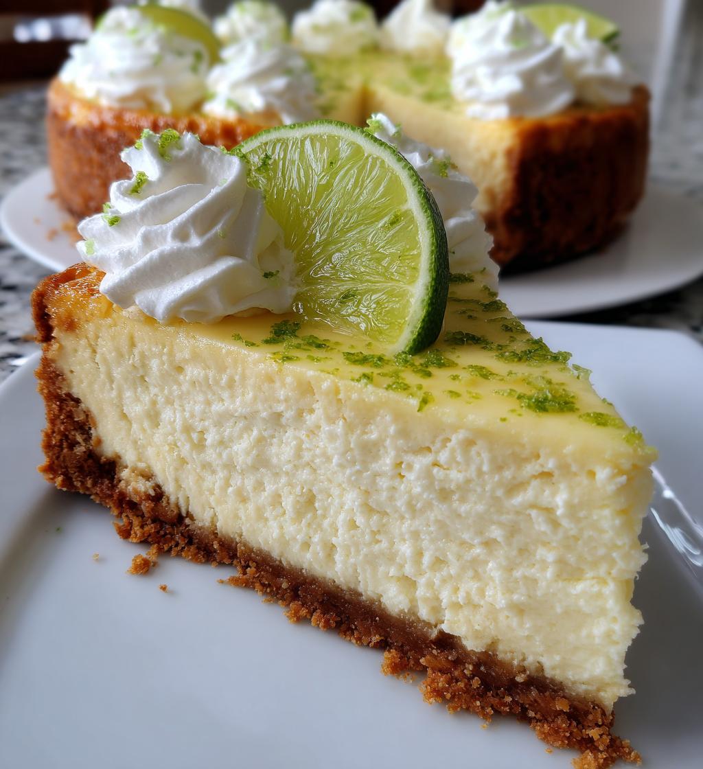 key lime cheesecake
