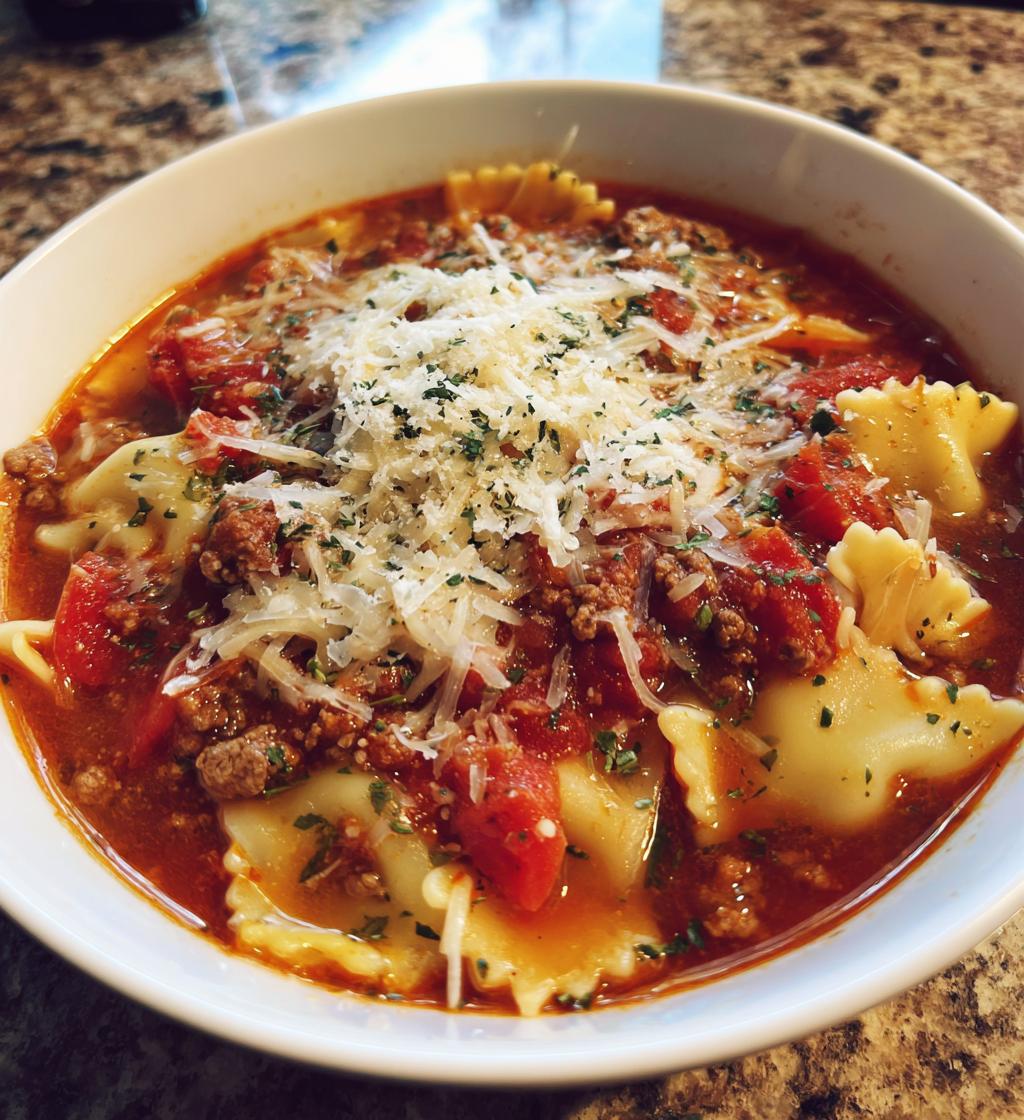 lasagna soup