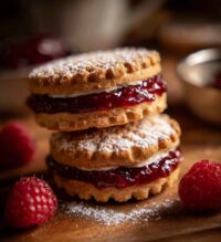 linzer cookies
