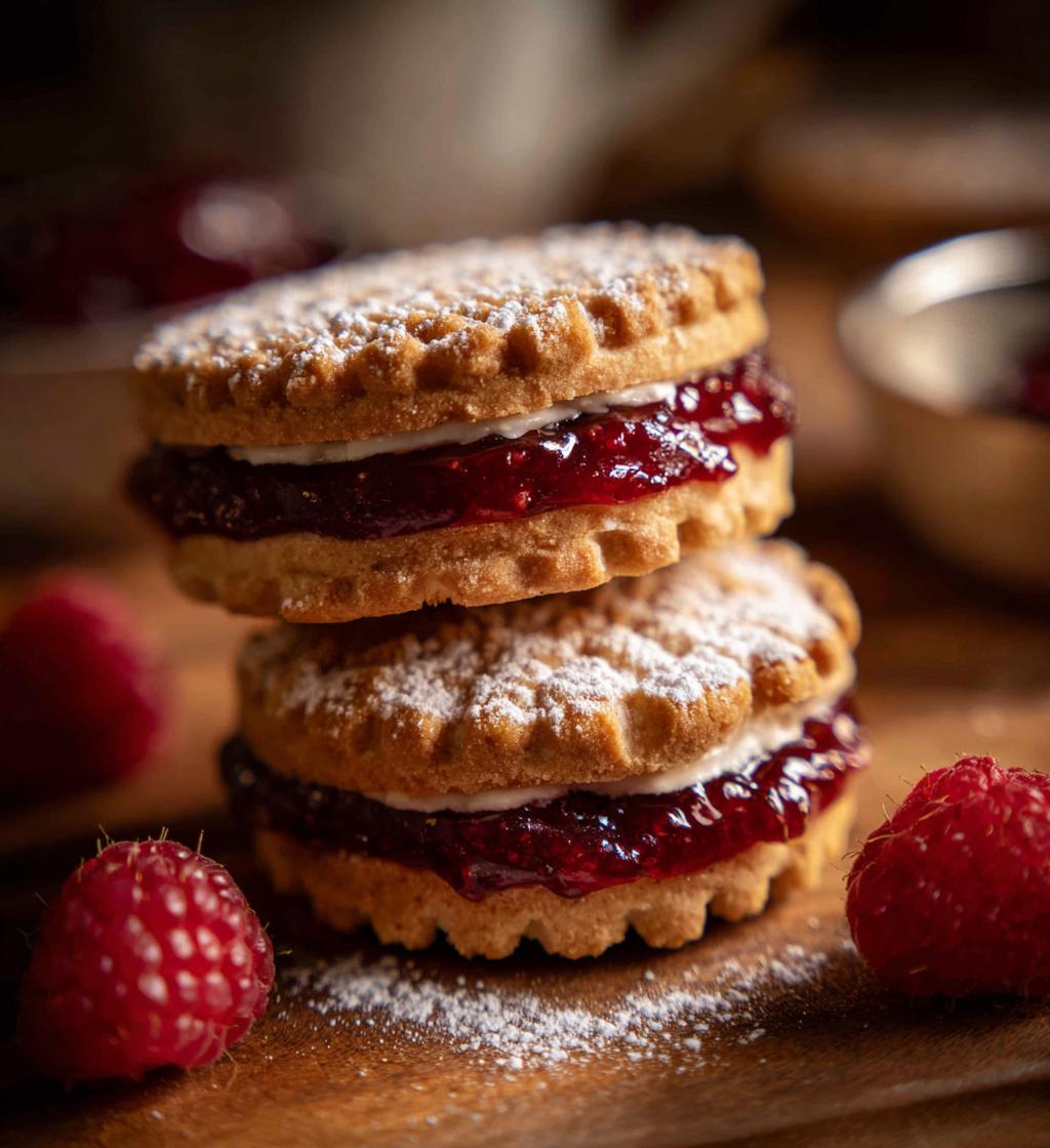 linzer cookies