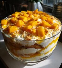 mango cheesecake trifle